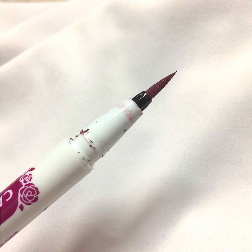 ロマンティックニュアンスアイライナー/キャンメイク/リキッドアイライナーを使ったクチコミ(2枚目)