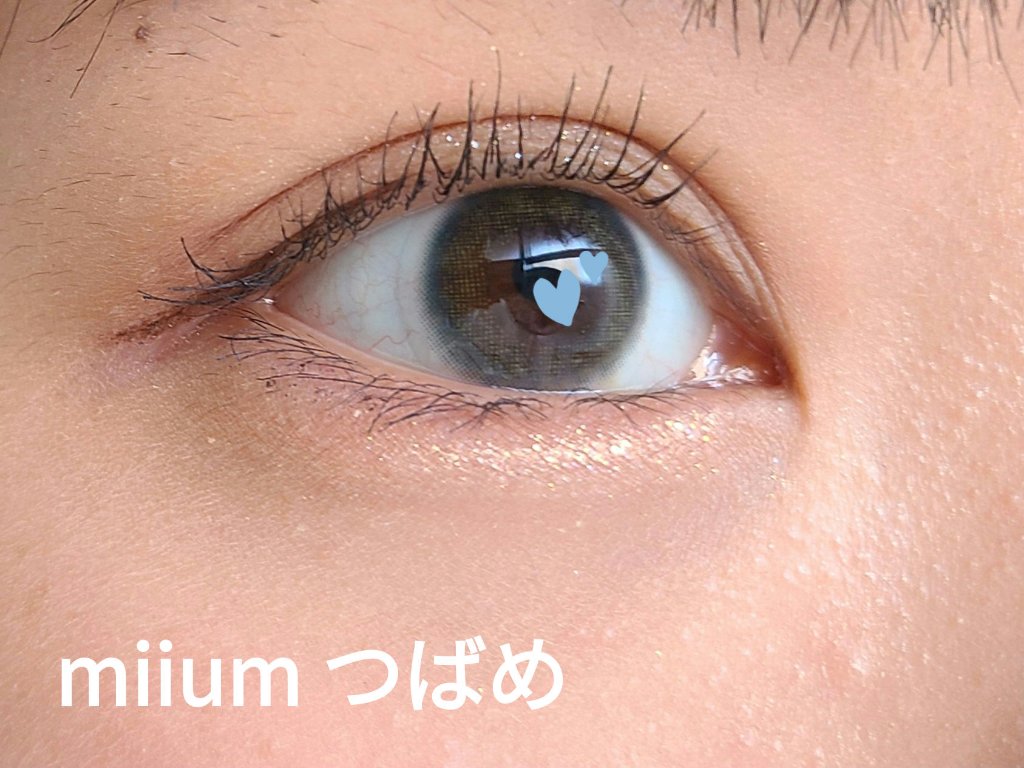 miium 1day/miium/ワンデー（１DAY）カラコンを使ったクチコミ（1枚目）