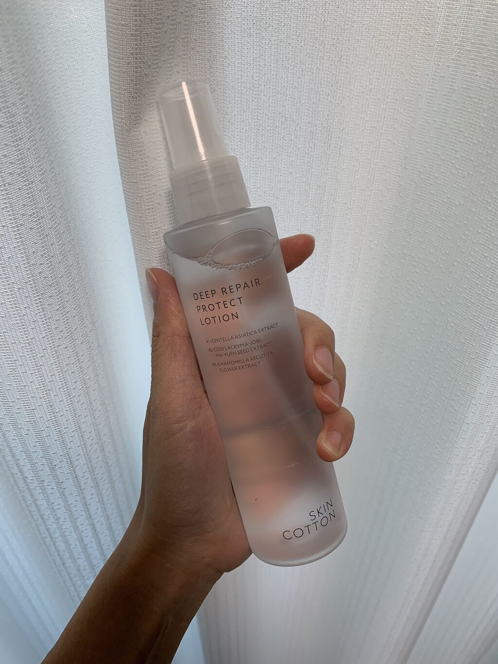 濃厚リペア プロテクトローション/スキンコットン/ミスト状化粧水を使ったクチコミ（2枚目）