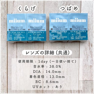 miium 1day/miium/ワンデー（１DAY）カラコンを使ったクチコミ（2枚目）