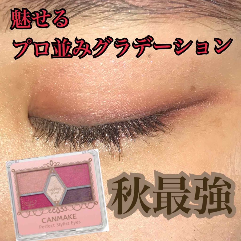 【旧品】パーフェクトスタイリストアイズ/キャンメイク/アイシャドウパレットを使ったクチコミ（1枚目）