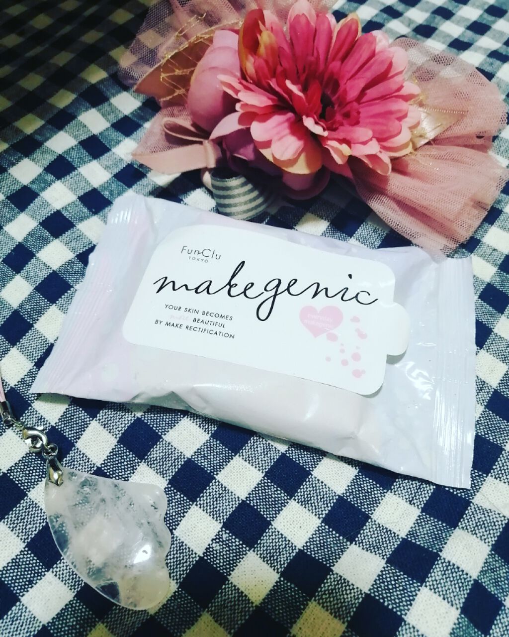 makegenic メイク直し用乳液コットンシート ボタニカルモイスト/素数/クレンジングシートを使ったクチコミ(1枚目)