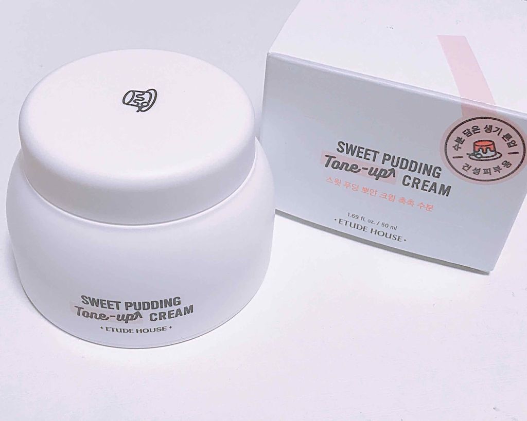 スイートプリンクリーム モイスチャー/ETUDE/フェイスクリームを使ったクチコミ(1枚目)