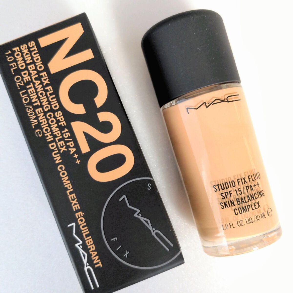 スタジオフィックス フルイッド SPF 15/M・A・C/リキッドファンデーションを使ったクチコミ(1枚目)