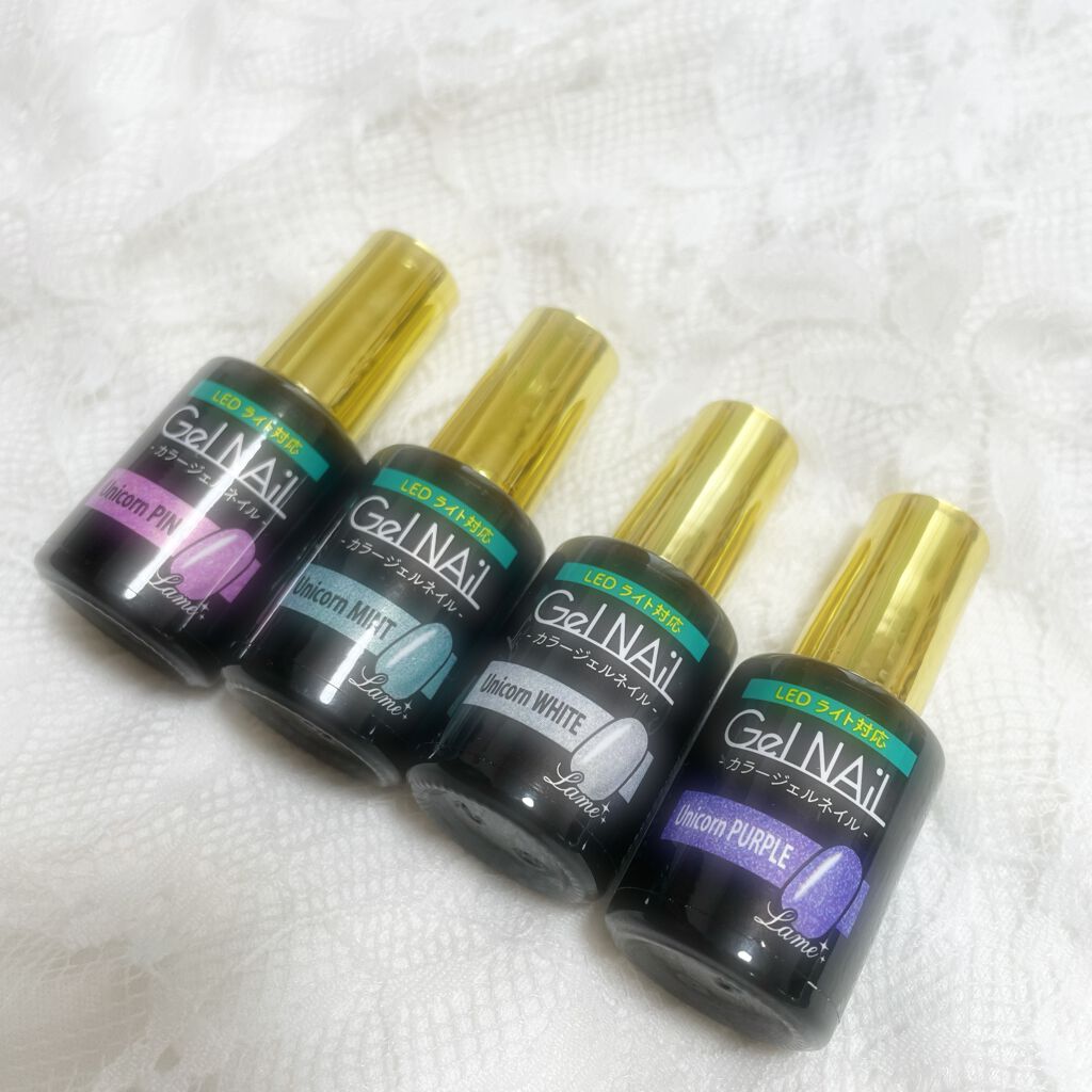 ジェルネイル(ライト対応)/セリア/ジェルネイルを使ったクチコミ(2枚目)