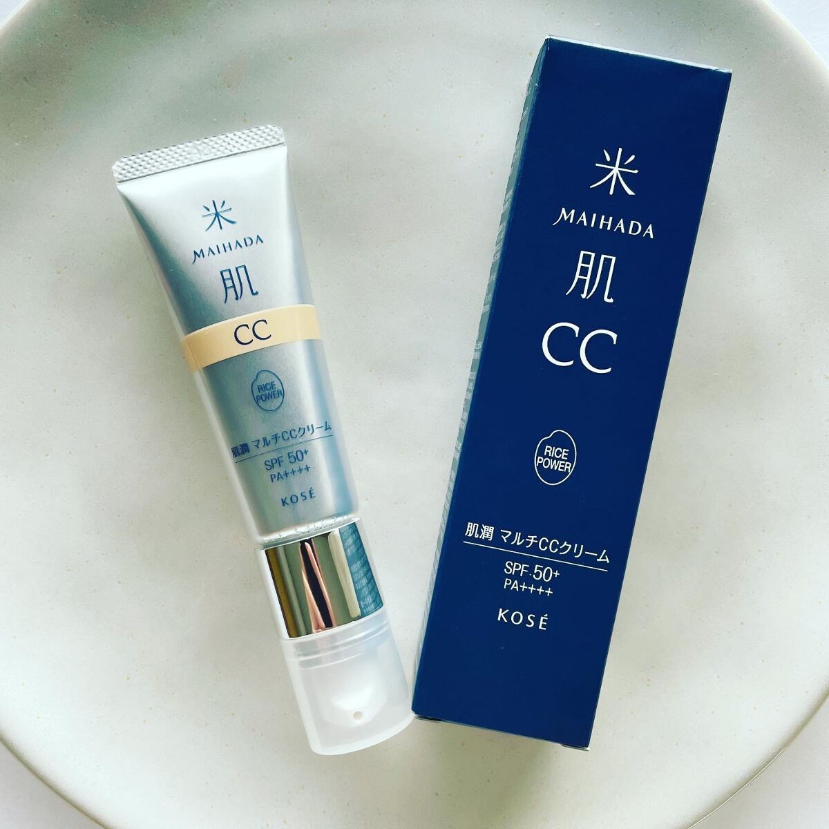 肌潤 マルチCCクリーム/米肌/CCクリームを使ったクチコミ(1枚目)