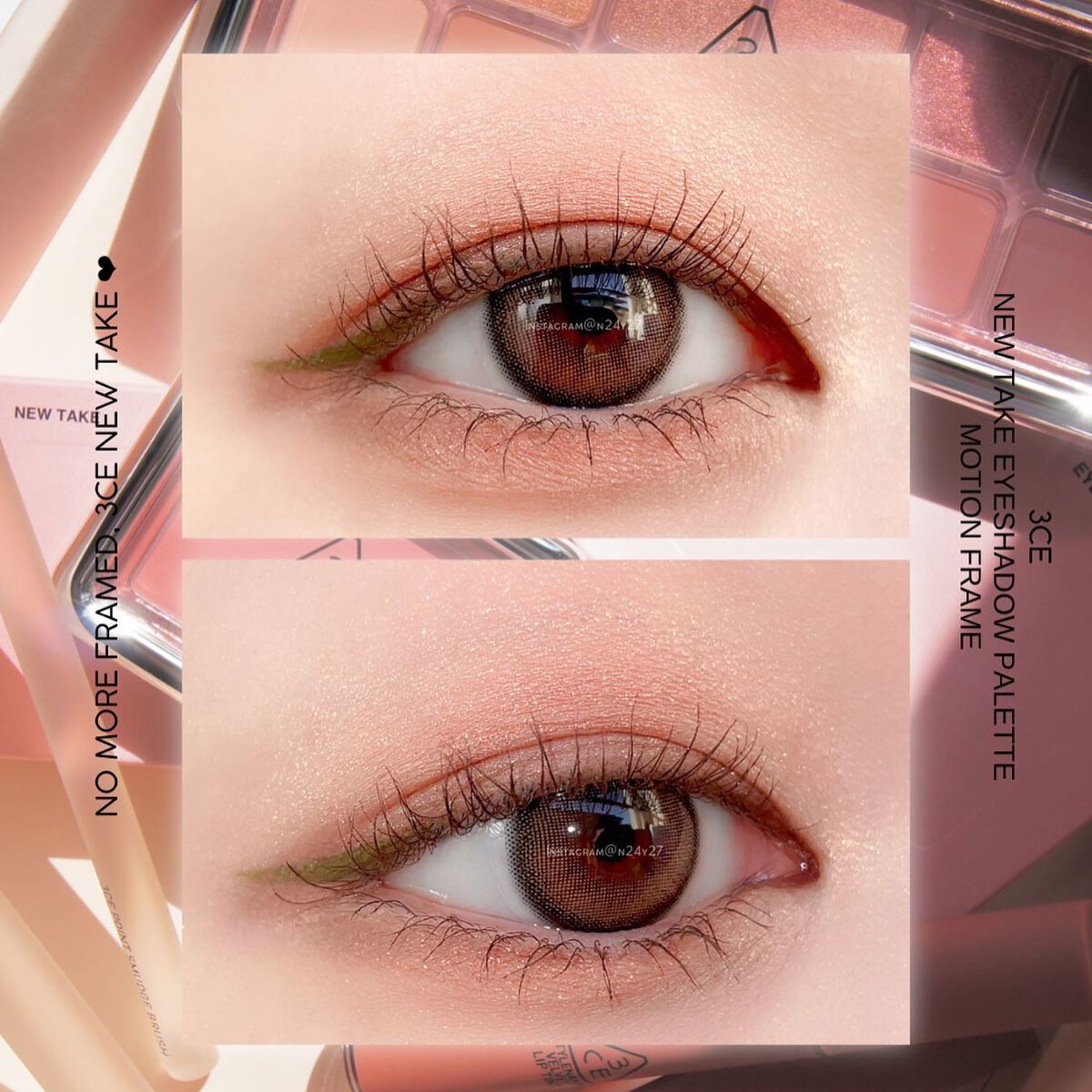 3CE ニューテイク アイシャドウパレット/3CE/アイシャドウパレットを使ったクチコミ(1枚目)