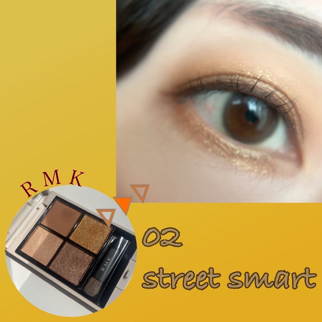RMK シンクロマティック アイシャドウパレット/RMK/アイシャドウパレットを使ったクチコミ（1枚目）