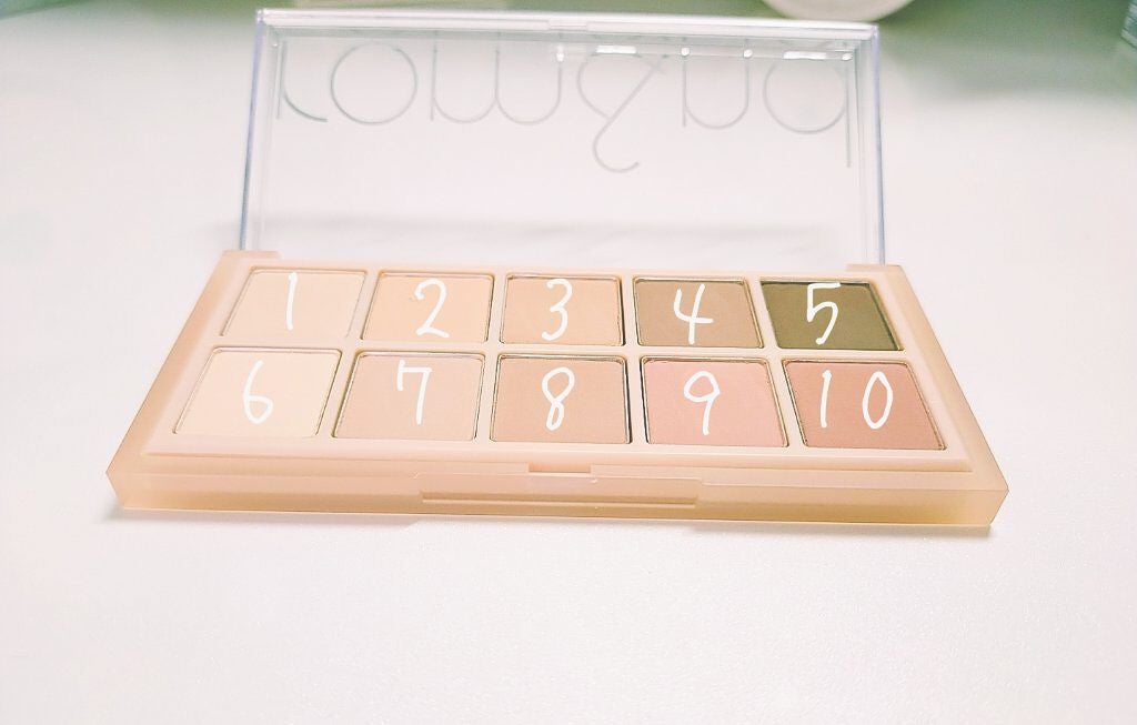 ベターザンパレット/rom&nd/アイシャドウパレットを使ったクチコミ(2枚目)