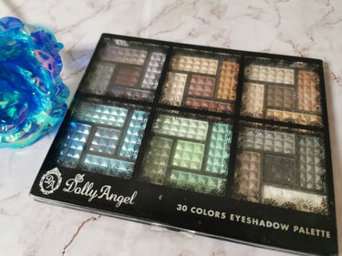 30COLORSEYESHADOWPALETTE/Dolly Angel/パウダーアイシャドウを使ったクチコミ（1枚目）