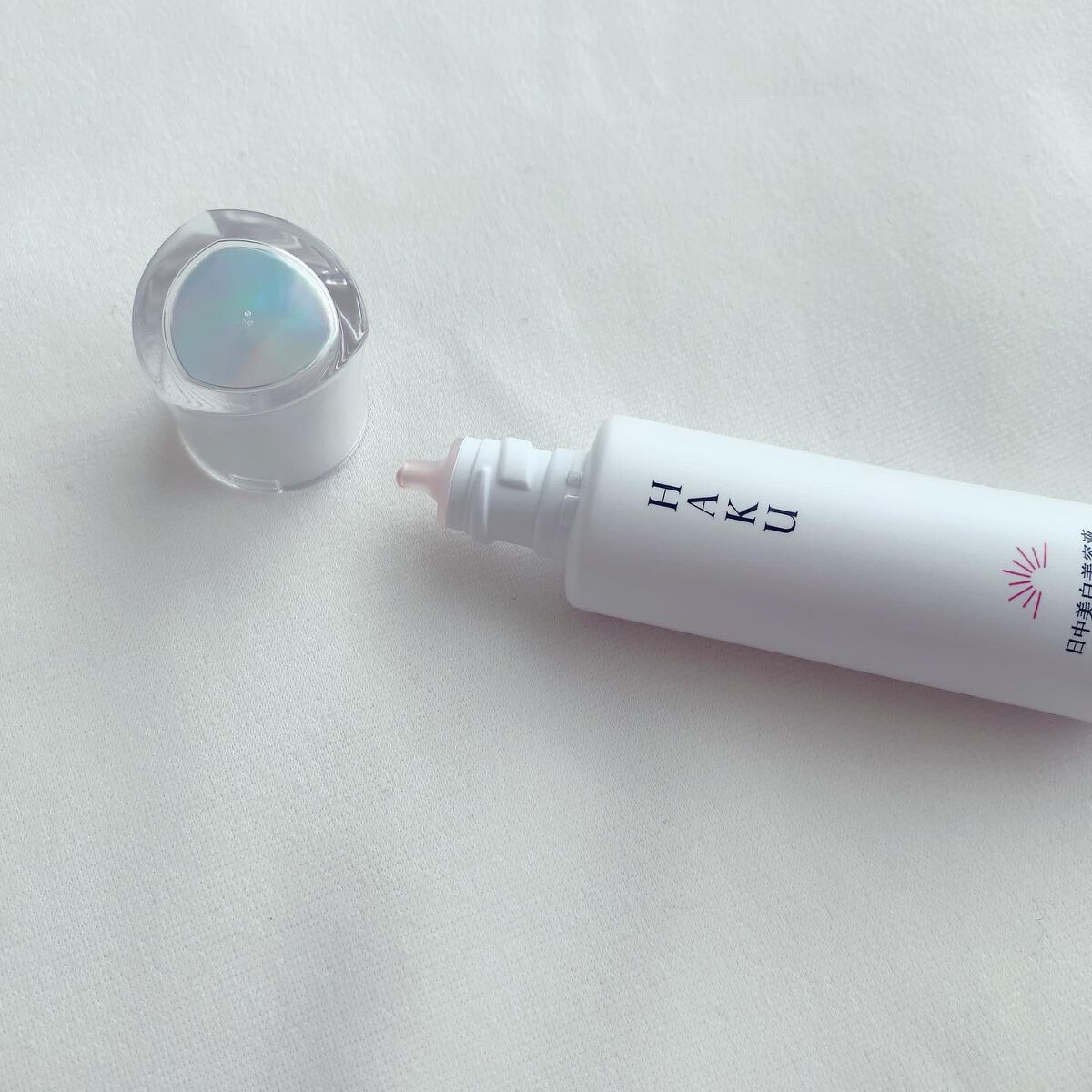 薬用 日中美白美容液/HAKU/美容液を使ったクチコミ(3枚目)