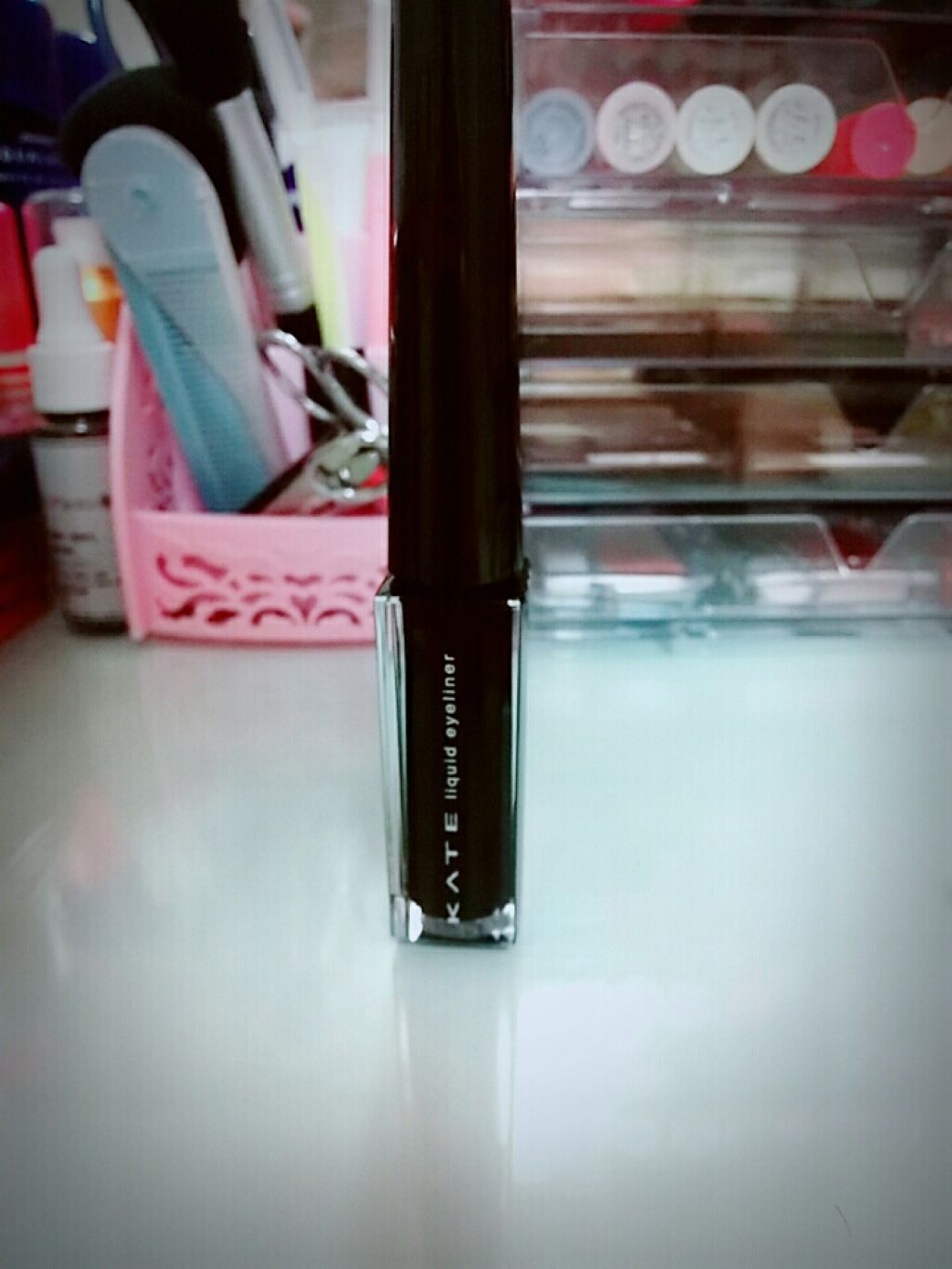 ディープリキッドアイライナーWP/KATE/リキッドアイライナーを使ったクチコミ(1枚目)