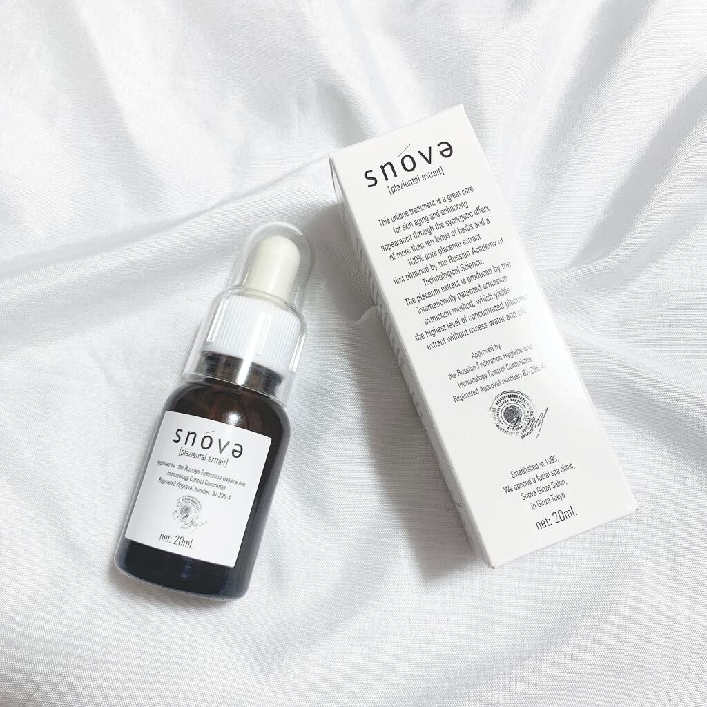 プラツェンタール エキストレ/スノーヴァ/美容液を使ったクチコミ（1枚目）