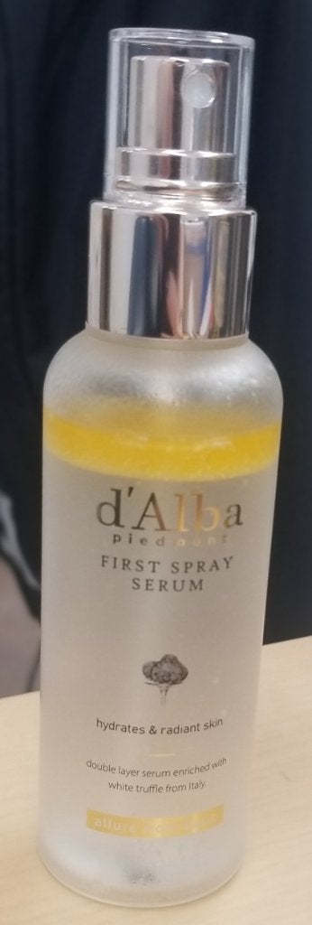 ダルバ ホワイトトリュフファーストスプレーセラム/ダルバ/ミスト状化粧水を使ったクチコミ(1枚目)
