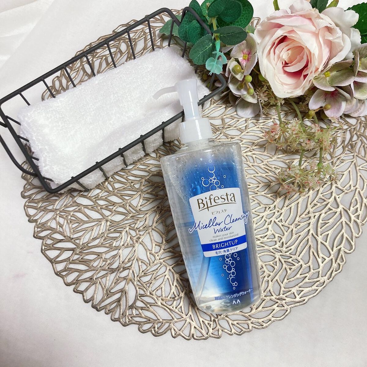 ミセラークレンジングウォーター ブライトアップ/ビフェスタ/クレンジングウォーターを使ったクチコミ（1枚目）