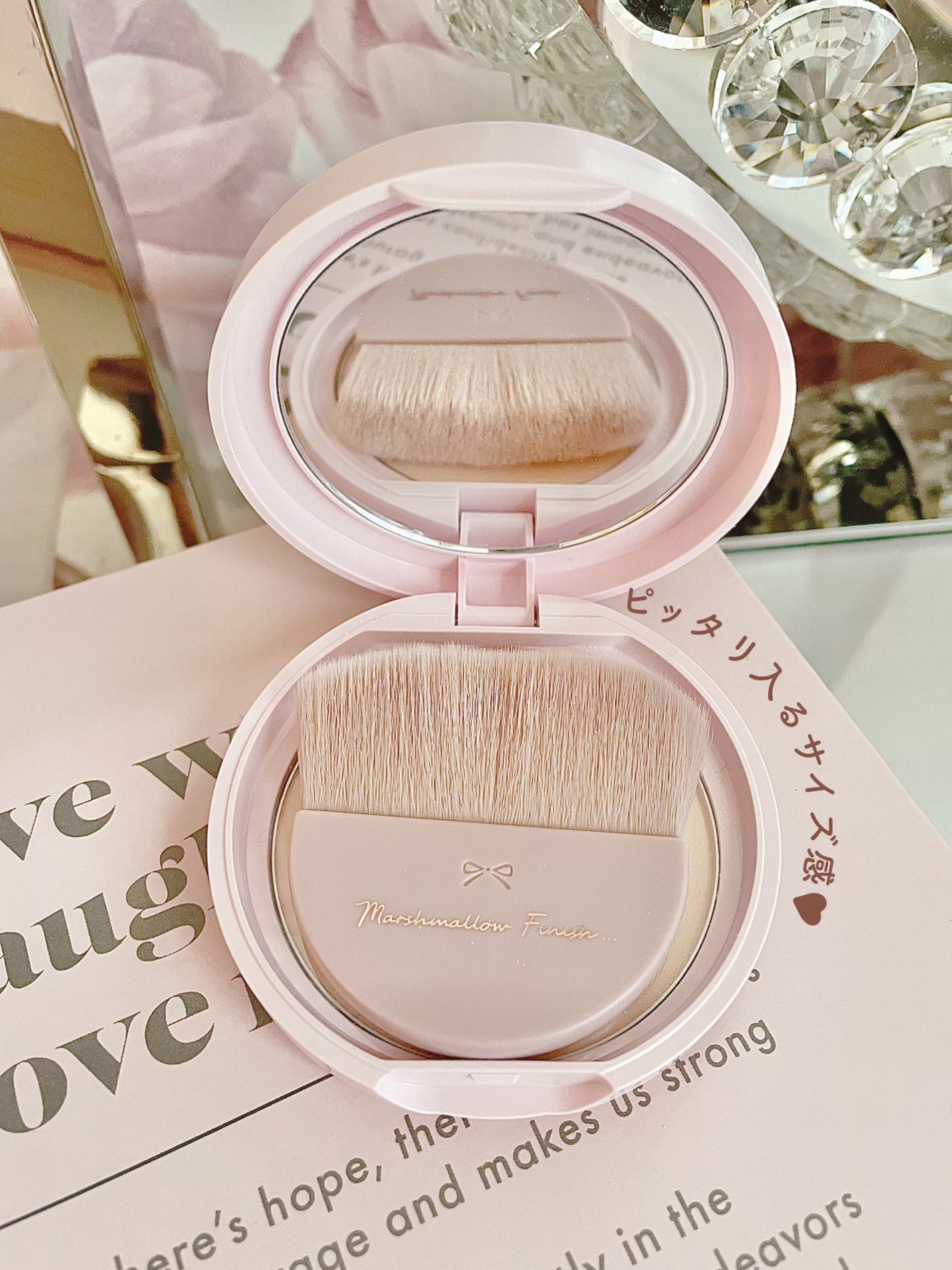 マシュマロフィニッシュパウダー/キャンメイク/プレストパウダーを使ったクチコミ(6枚目)