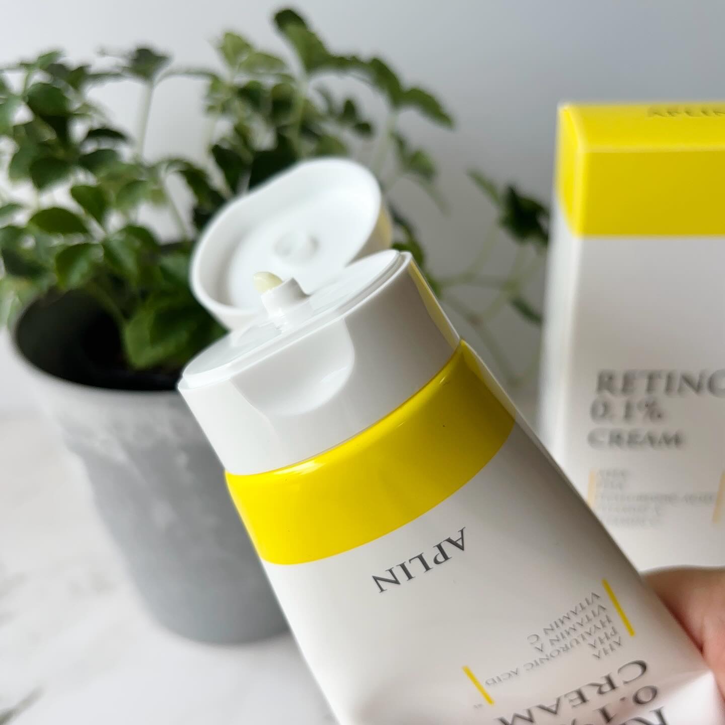 レチノール0.1クリーム/APLIN/フェイスクリームを使ったクチコミ（2枚目）