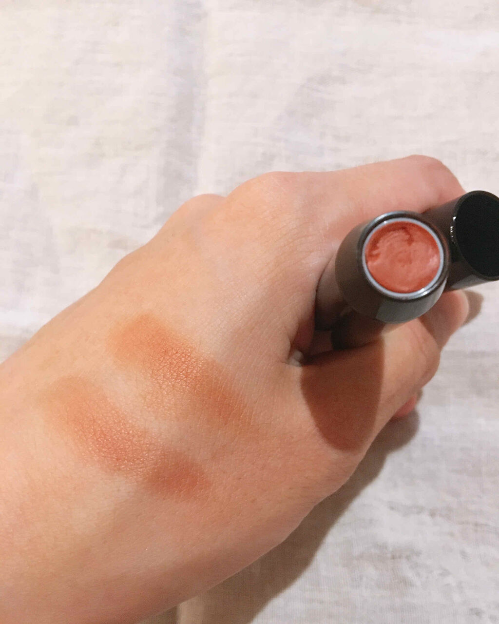 ミネラルクレヨンルージュ/エトヴォス/口紅を使ったクチコミ（2枚目）