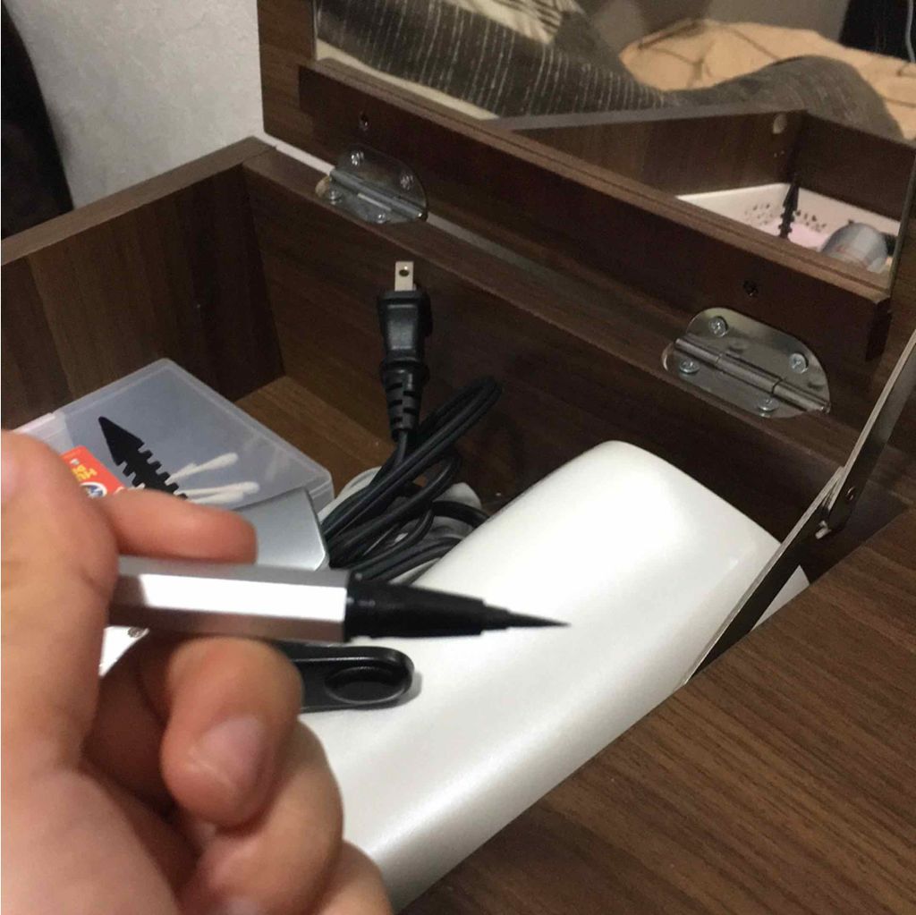 モテライナー リキッド/UZU BY FLOWFUSHI/リキッドアイライナーを使ったクチコミ(1枚目)