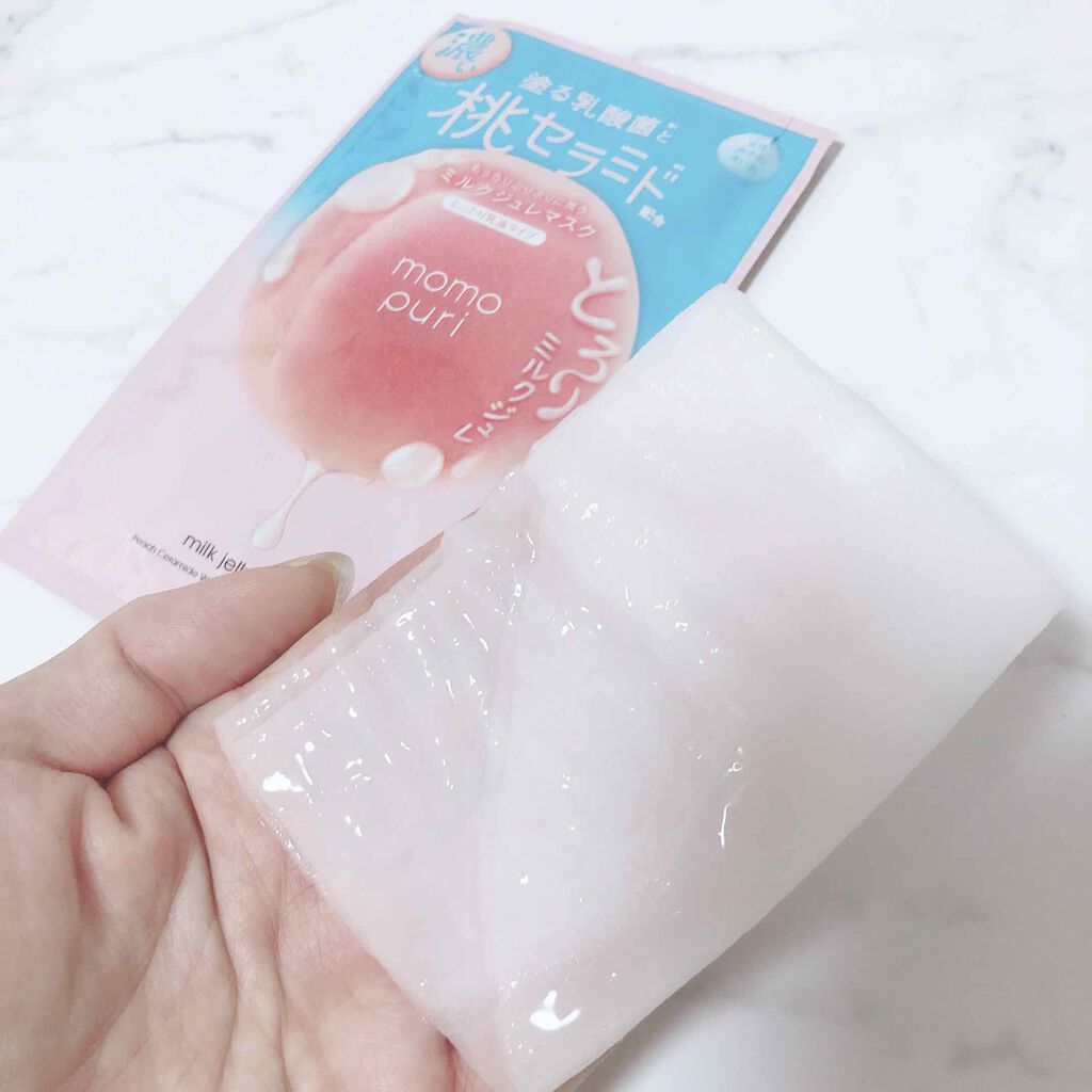 潤いぷるジュレマスク/ももぷり/シートマスク・パックを使ったクチコミ(1枚目)