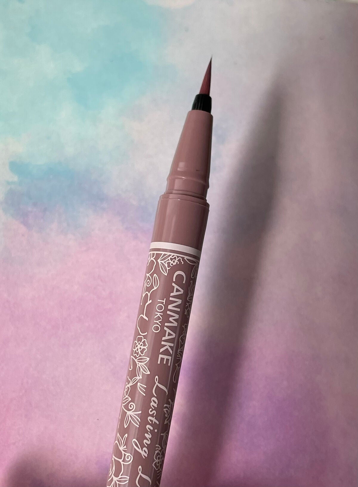 ラスティングリキッドライナー/キャンメイク/リキッドアイライナーを使ったクチコミ(1枚目)