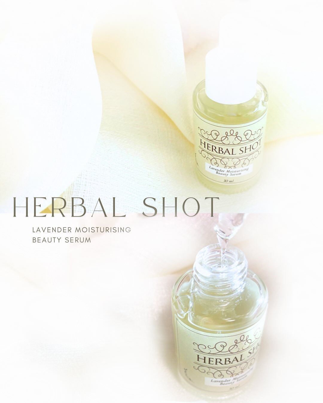 濃密保湿美容液（ラベンダー）/Herbal Shot/美容液を使ったクチコミ（3枚目）