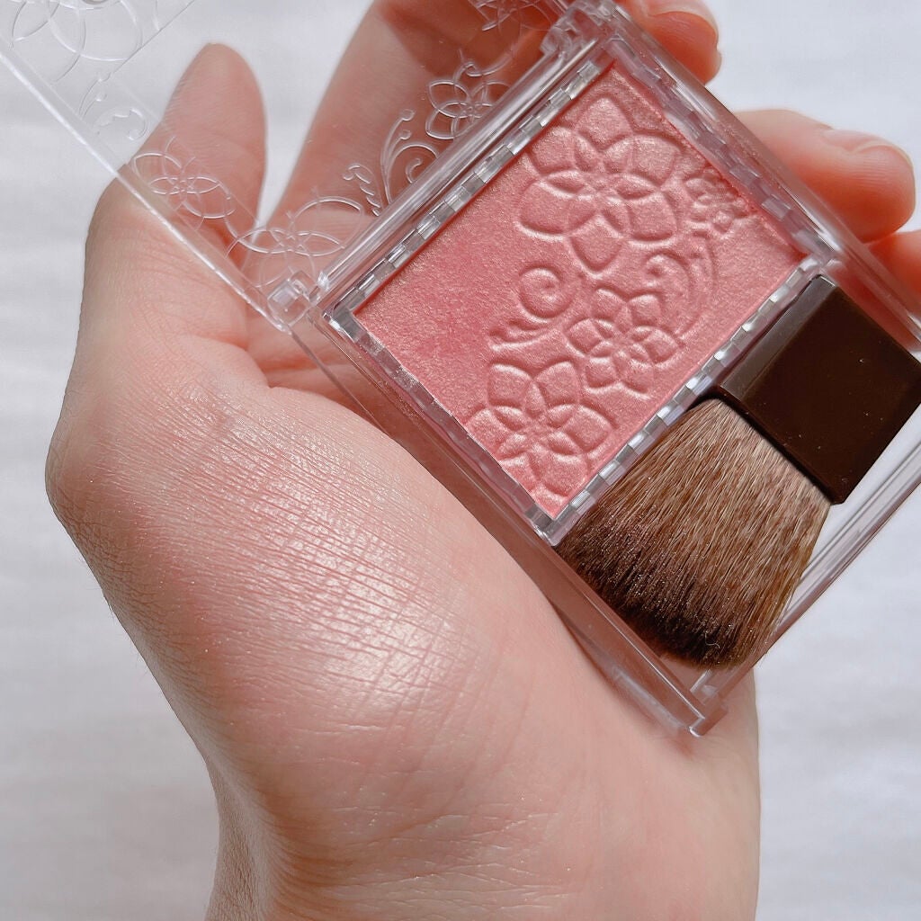 パールグロウチーク/CEZANNE/パウダーチークを使ったクチコミ(4枚目)