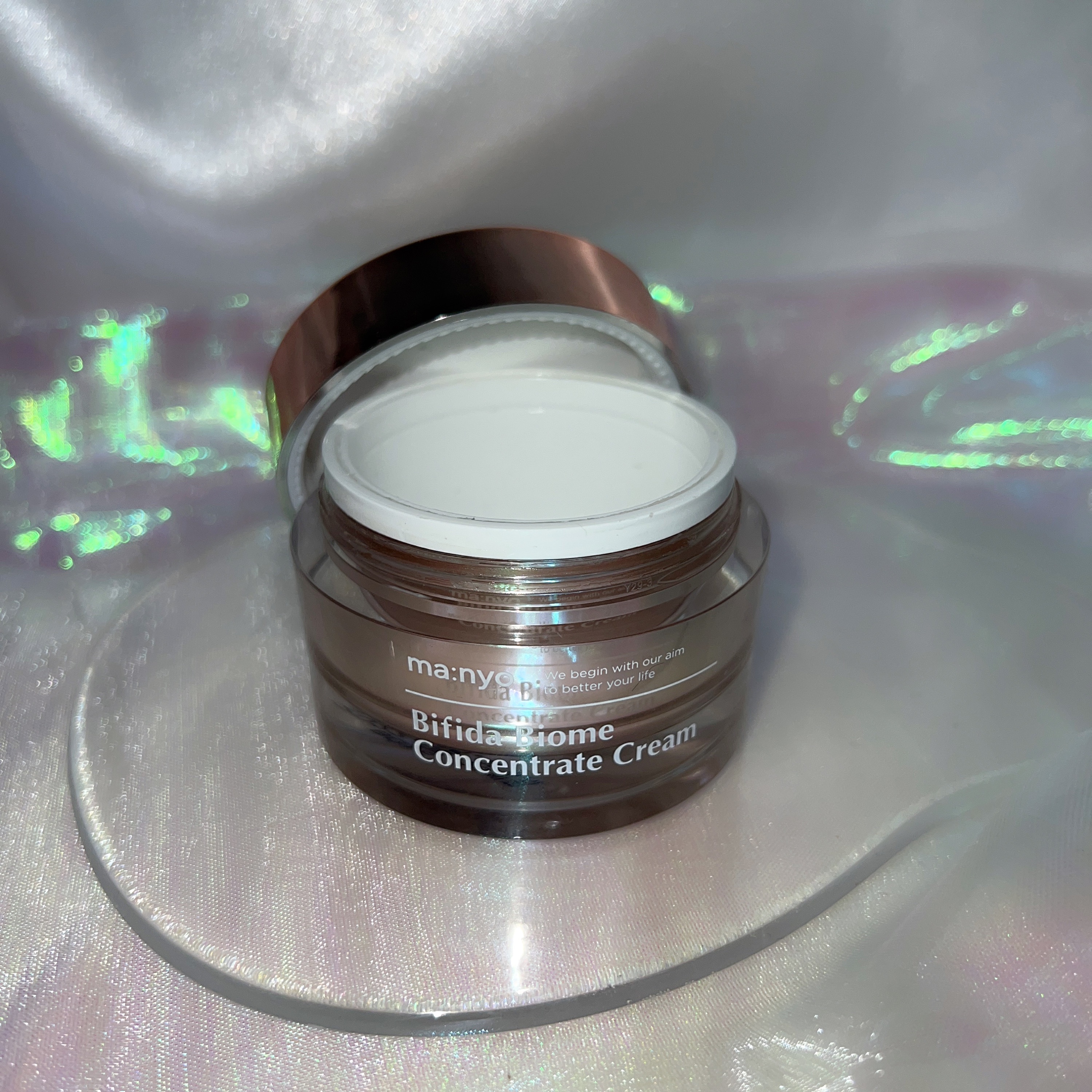 ビフィダバイオームコンセントレートクリーム/manyo/フェイスクリームを使ったクチコミ（1枚目）