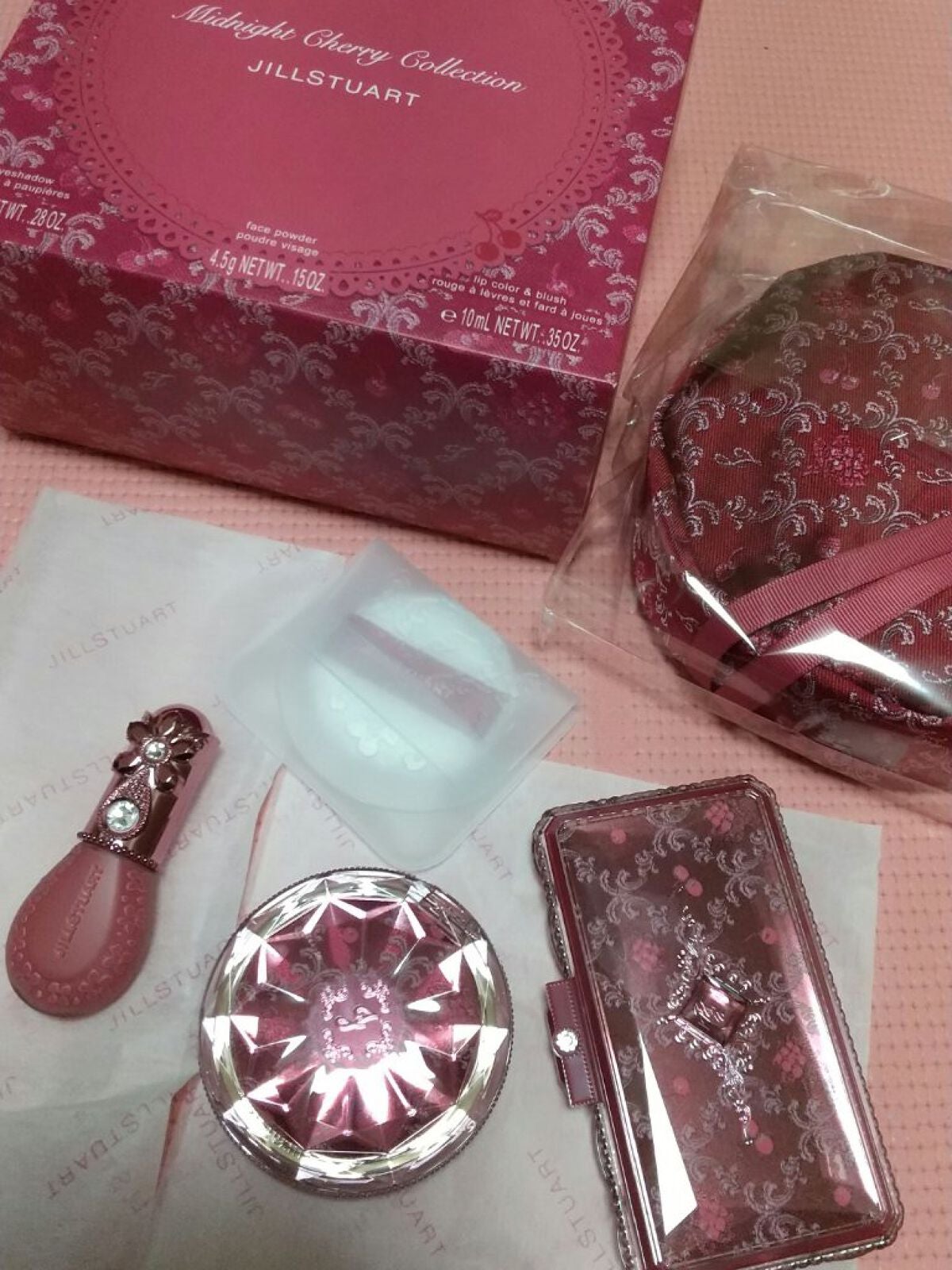 ジルスチュアート ミッドナイトチェリー コレクション/JILL STUART/メイクアップキットを使ったクチコミ(4枚目)