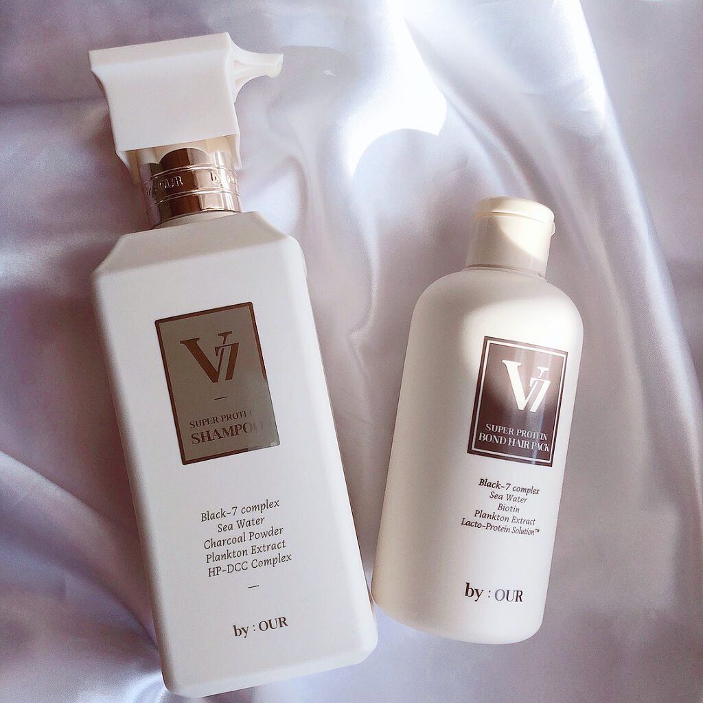 V7 スーパープロテイン シャンプー/by : OUR/サロンシャンプーを使ったクチコミ(4枚目)