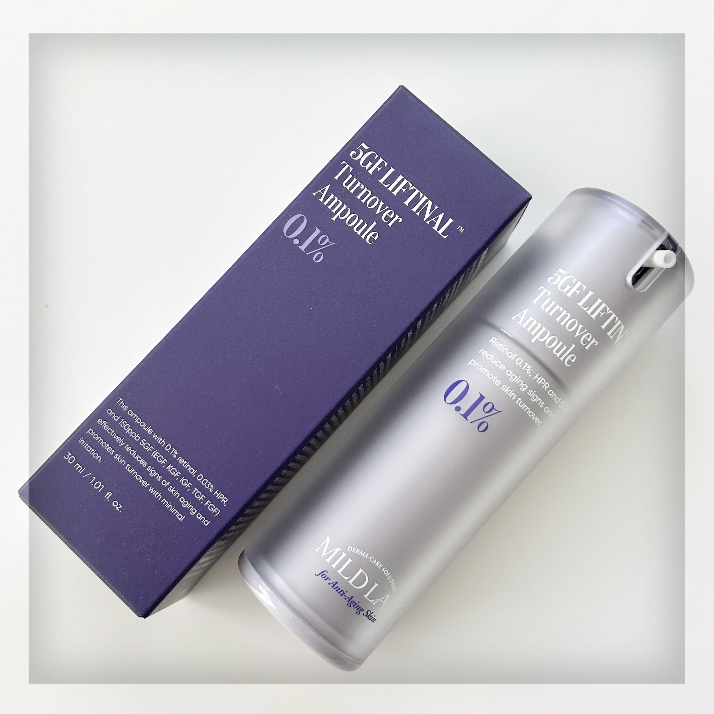 5GF リフティナル ターンオーバー 美容液/Mildlab/美容液を使ったクチコミ（2枚目）