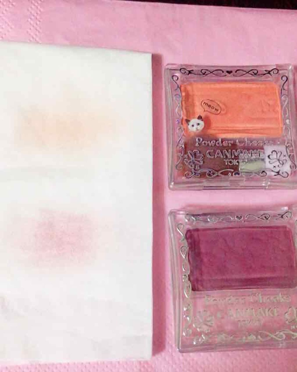 【旧品】パウダーチークス/キャンメイク/パウダーチークを使ったクチコミ(2枚目)