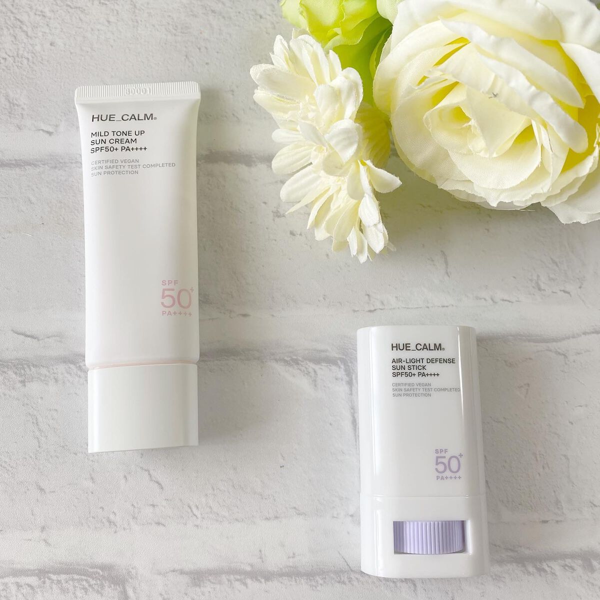 エアライト日焼け止めスティック(SPF50+PA++++)/HUE_CALM/日焼け止めスティックを使ったクチコミ（3枚目）