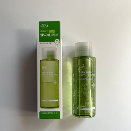 グリーンディープリップ&アイリムーバー/Dr.G/ポイントメイクリムーバーを使ったクチコミ(5枚目)
