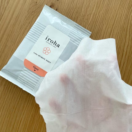 イロハ インティメートシート/iroha INTIMATE CARE/デリケートゾーンケアを使ったクチコミ(2枚目)
