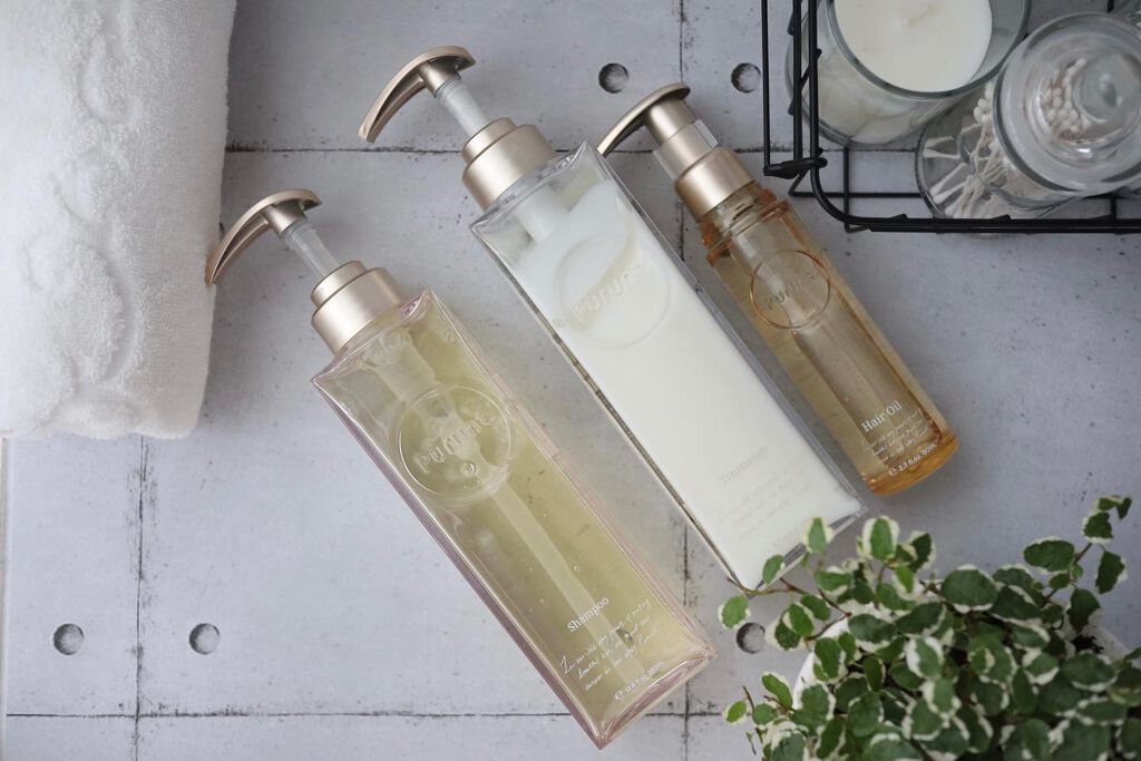 プルント モイストリッチ美容液シャンプー／モイストリッチリペア美容液トリートメント/Purunt./市販シャンプーを使ったクチコミ（3枚目）