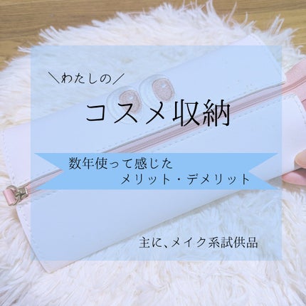 *RINa on LIPS 「【わたしのコスメ収納/Amazon】\メイク系試供品はこれで!..」(1枚目)
