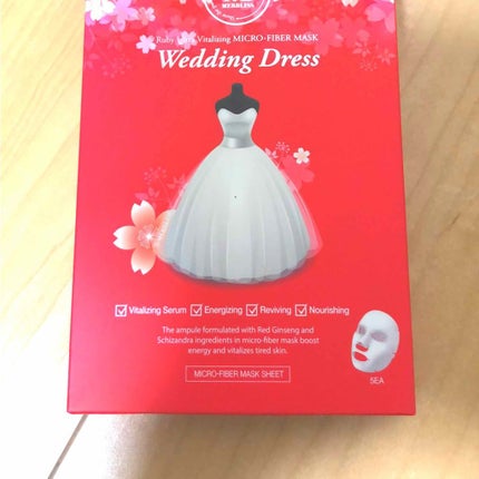 wedding dress/MERBLISS/シートマスク・パックを使ったクチコミ(1枚目)