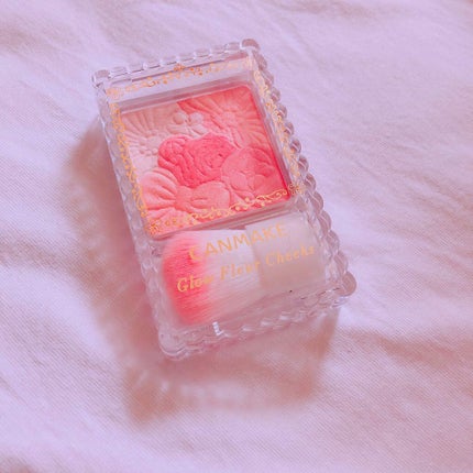 グロウフルールチークス/キャンメイク/パウダーチークを使ったクチコミ(1枚目)