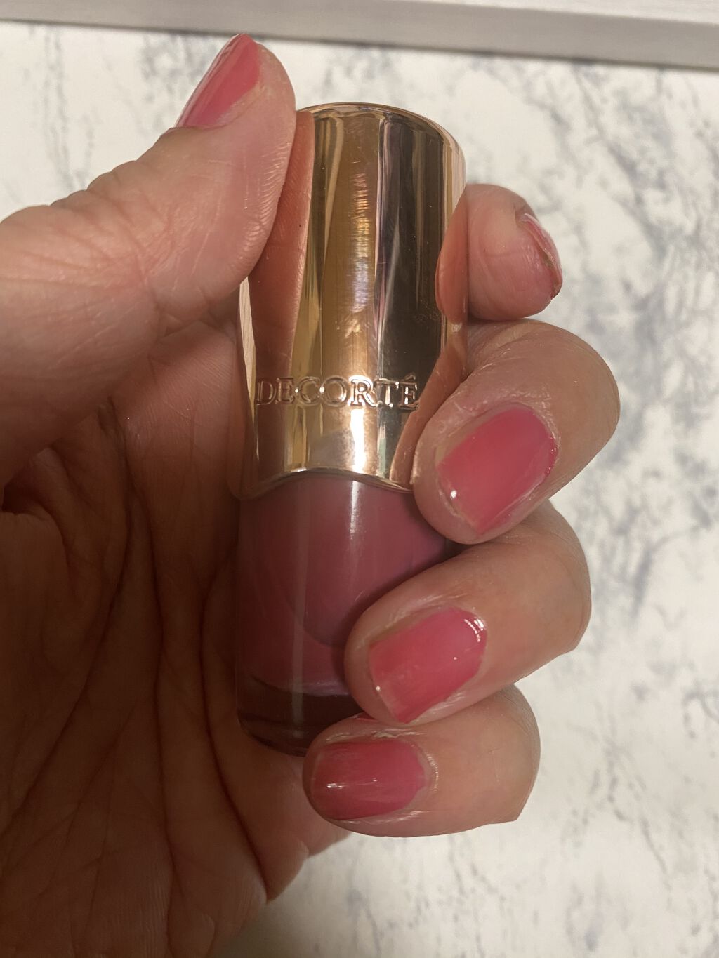 ネイルエナメル PK844/DECORTÉ/マニキュアを使ったクチコミ（2枚目）