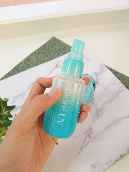 ビオレUV アクアリッチ アクアプロテクトミスト/ビオレ/日焼け止めミスト・スプレーを使ったクチコミ(3枚目)