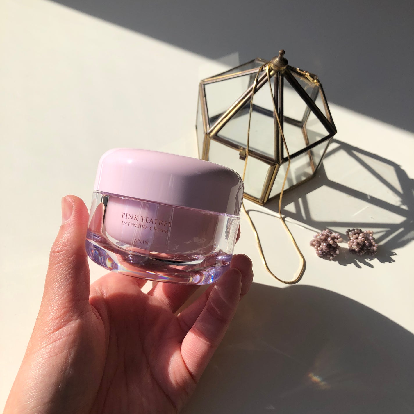 ピンクティーツリークリーム/APLIN/フェイスクリームを使ったクチコミ(1枚目)