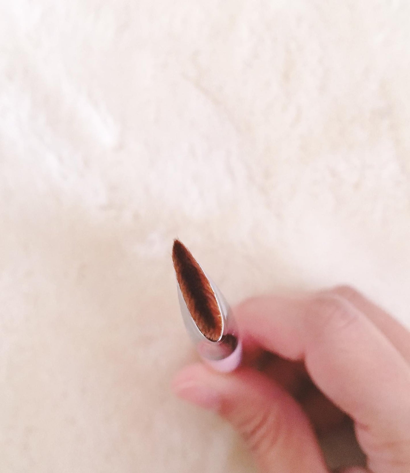 フーミー アイブロウブラシ 熊野筆/WHOMEE/メイクブラシを使ったクチコミ(5枚目)