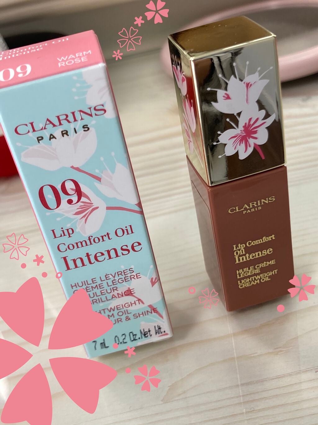 コンフォート リップオイル インテンス/CLARINS/リップグロスを使ったクチコミ(2枚目)