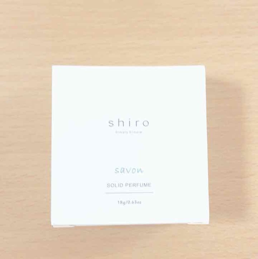 サボン 練り香水/SHIRO/練り香水を使ったクチコミ(1枚目)
