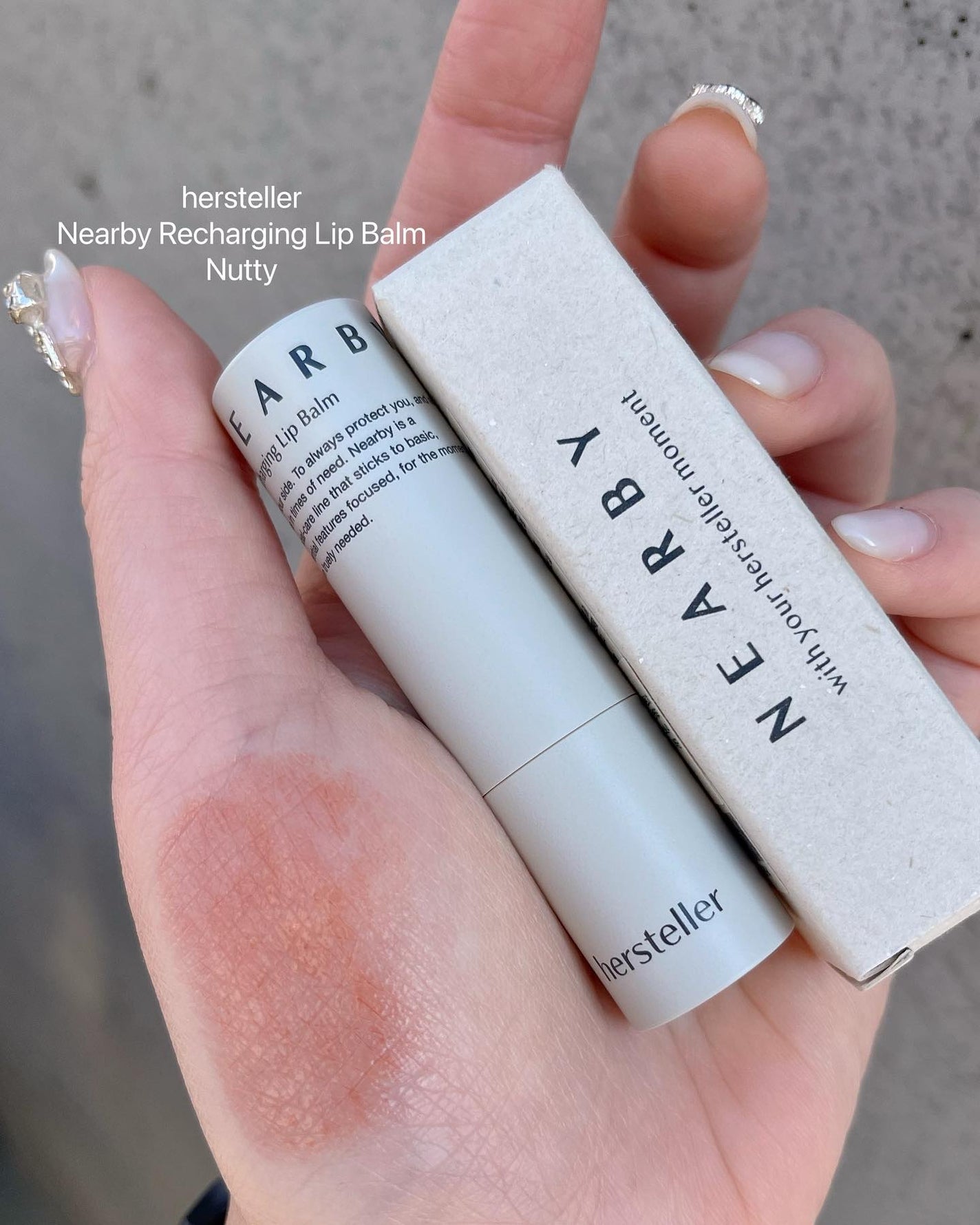 NEARBY Recharging Lip Balm/Hersteller/口紅を使ったクチコミ(1枚目)