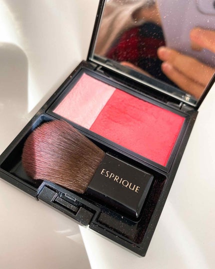 ピュアリーベール チーク/ESPRIQUE/パウダーチークを使ったクチコミ(2枚目)