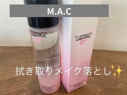 ライトフル C3 ハイドレーティング ミセラーウォーター メイクアップリムーバー/M・A・C/ポイントメイクリムーバーを使ったクチコミ(1枚目)