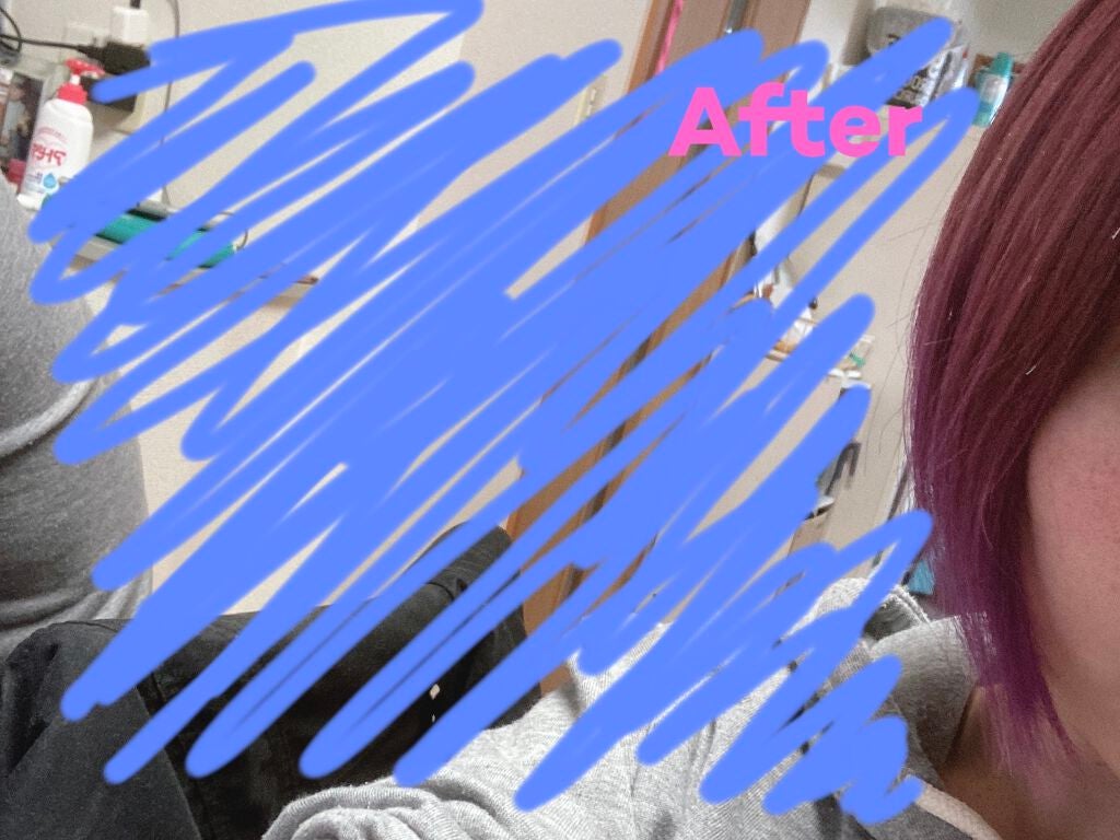 エンシェールズカラーバター/エンシェールズ/ヘアカラーを使ったクチコミ(3枚目)