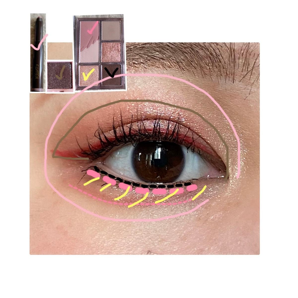 ジュエルフィットアイシャドウ/jenny house/単色アイシャドウを使ったクチコミ(3枚目)